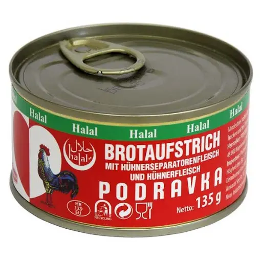 Podravka Tavuk Ezmesi Helal 135 g