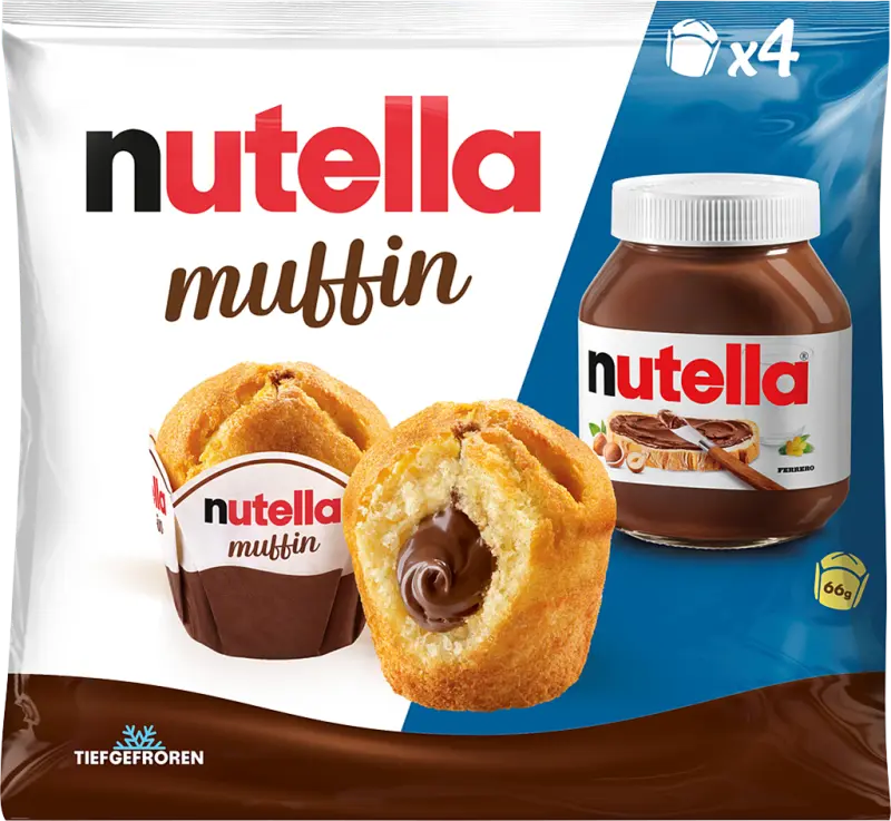 Ferrero Nutella Muffins 4 pcs 264 g