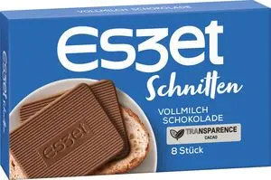 ESZET Milk Chocolate Wafer Slices 75 g