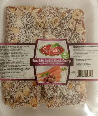 Seyyidler Extra Haselnuss-Blatt Cezerye