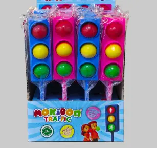 Mokibon Traffic Light Jelly Candy 12 g