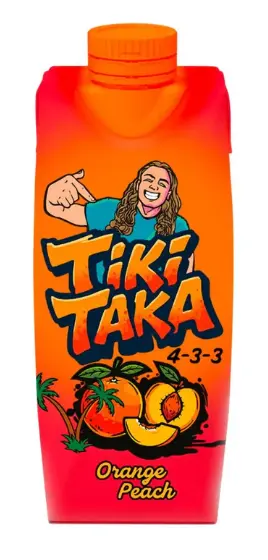 Tiki Taka Orange Peach Drink 500 ml