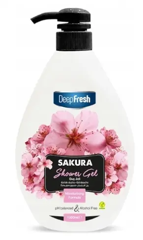Deep Fresh Sakura Duş Jeli 1000 ml