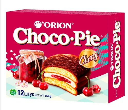 Orion Choco Pie Cherry Cake 360 g