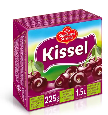 Sladkaya Strana Raspberry Kissel Dessert 225 g