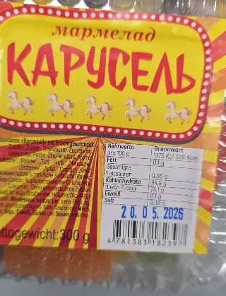 Karusel Jelly Candies 300 g