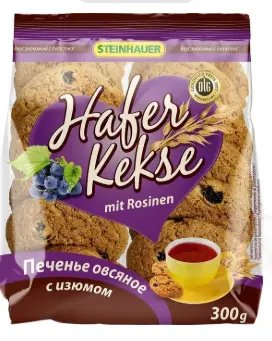 Steinhauer Üzümlü Yulaflı Bisküvi 300 g