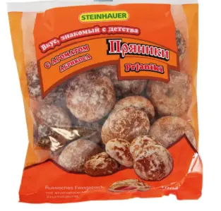 Steinhauer Pryaniki with Strawberry Flavor 400 g