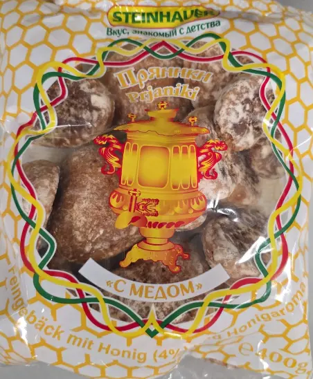 Steinhauer Pryaniki with Honey 400 g