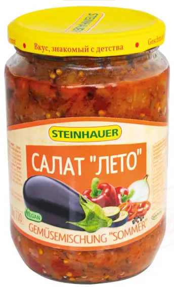 Steinhauer Summer Vegetable Salad Leto 720 ml
