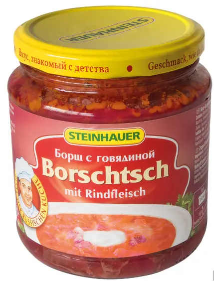 Steinhauer Borschtsch mit Rindfleisch 530 g