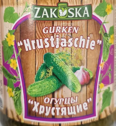 Zakuska Knackige Gurken 860 g
