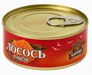 Kapitan Yağda Somon 240 g