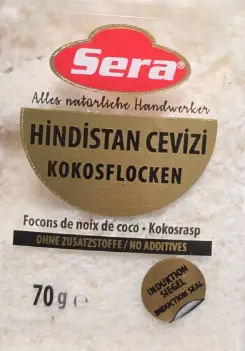 Sera Hindistan Cevizi Rendesi 70 g