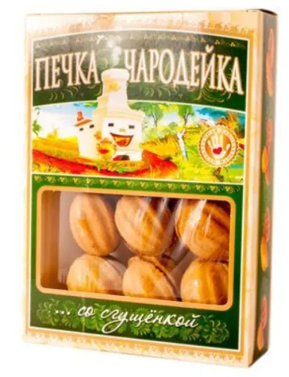 Pechka Charodeyka Yoğunlaştırılmış Sütlü Kurabiye 300 g