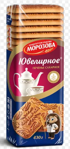 Morozova Yubileynoye Sugar Cookies 430 g