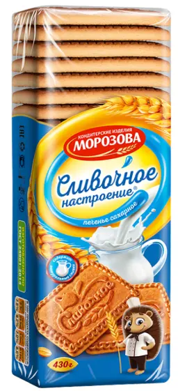 Morozova Tvorozhnoye Lor Peynirli Bisküvi 430 g