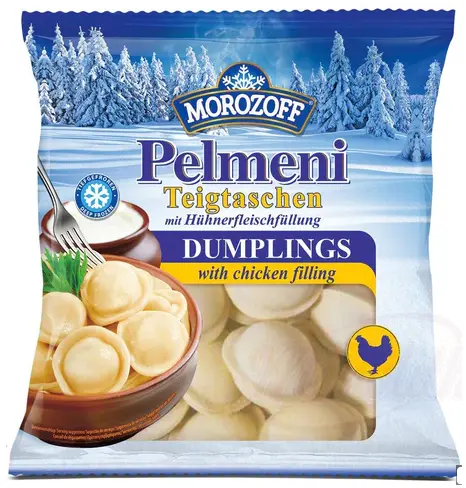 Morozoff Pelmeni Teigtaschen mit Hühnerfleischfüllung 450 g