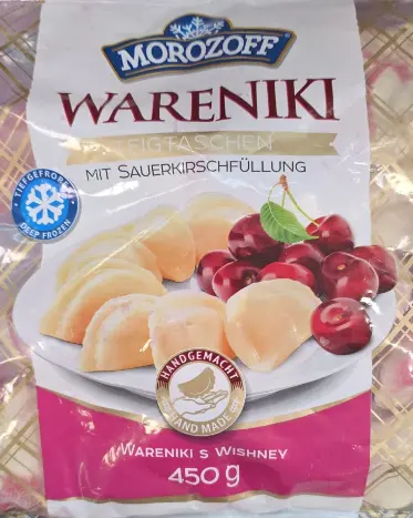 Morozoff Wareniki with Sour Cherry Filling 450 g