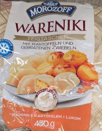 Morozoff Wareniki mit Kartoffeln und gebratenen Zwiebeln 450 g