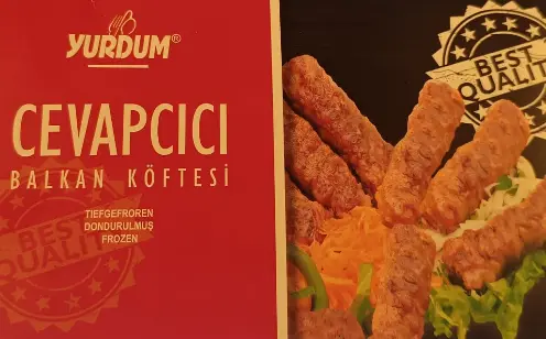 Yurdum Cevapcici Balkan Style Meatballs 480 g