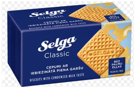 Selga Kekse mit Kondensmilchgeschmack 180 g