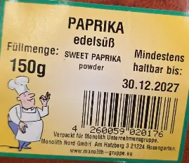 Monolith Sweet Paprika Powder 150 g