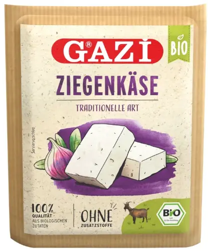 Gazi Bio Ziegenkäse Traditionelle Art 135 g