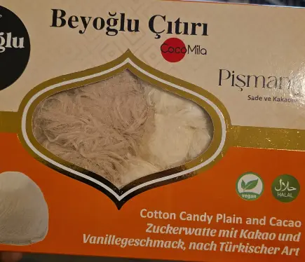 CocoMila Beyoğlu Çıtırı Pişmaniye Natur & Kakao 220 g