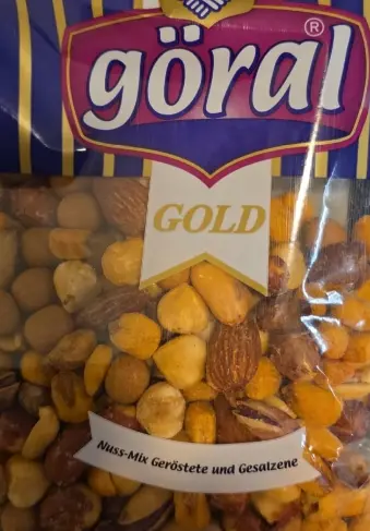Göral Gold Kavrulmuş & Tuzlu Karışık Kuruyemiş 200 g