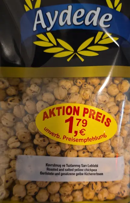 Aydede Roasted & Salted Yellow Chickpeas 175 g