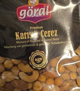 Göral Premium Mixed Nuts Roasted & Salted 200 g