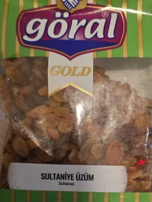 Göral Gold Sultaniye Üzüm 200 g