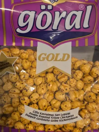 Göral Gold Doppelt Geröstete Gelbe Kichererbsen 200 g