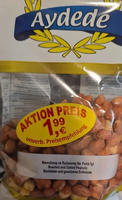 Aydede Roasted & Salted Peanuts 175 g