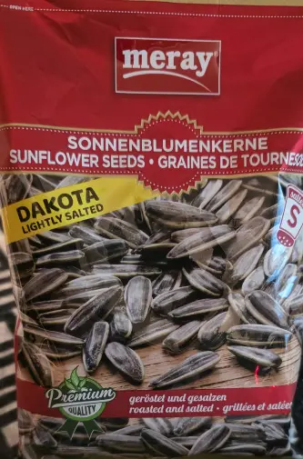 Meray Dakota Sonnenblumenkerne Leicht Gesalzen 70 g