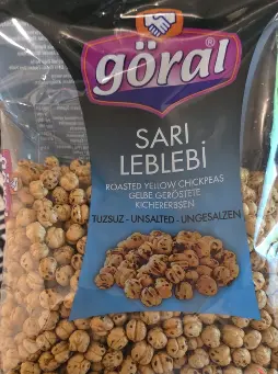 Göral Geröstete Gelbe Kichererbsen Ungesalzen