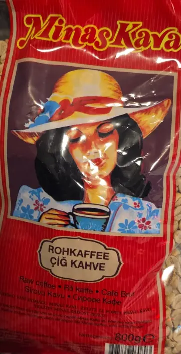 Minas Kava Raw Coffee Beans 800 g