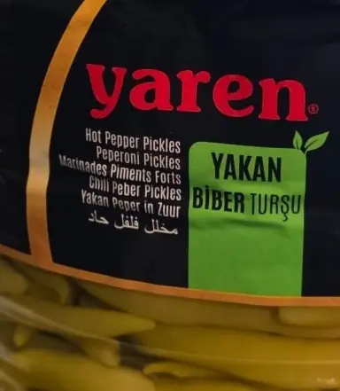 Yaren Hot Pepper Pickles 2850 g