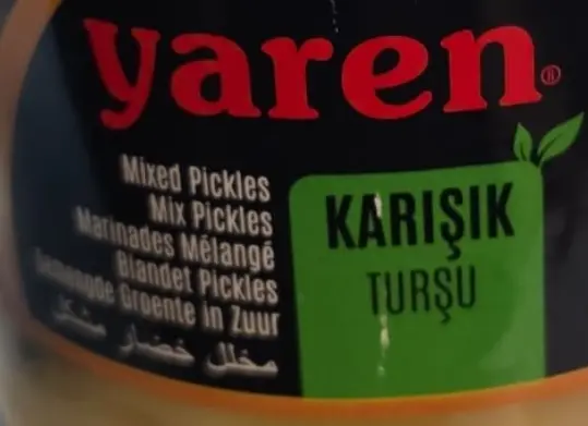 Yaren Mixed Pickles 700 g
