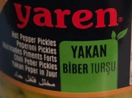 Yaren Hot Pepper Pickles 620 g