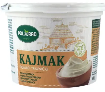 Poljurad Kajmak Domaci Travnicki Cream Cheese 500 g