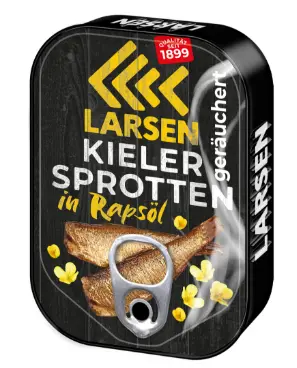 Larsen Kieler Sprats in Rapeseed Oil Smoked 110 g