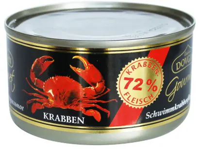 Dovgan Gourmet Swimming Crab Meat in Brew 170 g