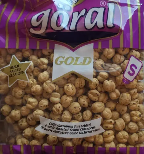 Goral Gold Çifte Kavrulmuş Tuzlu Sarı Leblebi 200 g