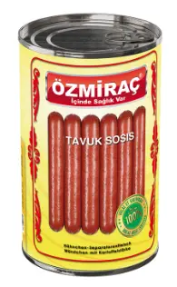 Özmiraç Chicken Sausages Can 550 g