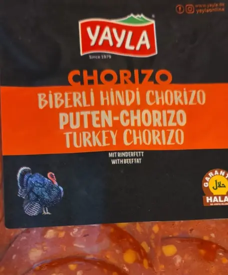 Yayla Puten Chorizo 80 g