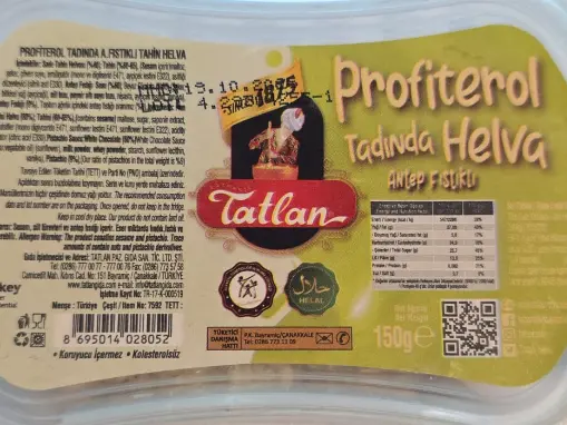 Tatlan Pistachio Tahini Halva 150 g