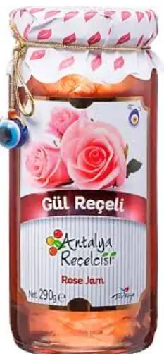 Antalya Reçelcisi Rose Jam 290 g