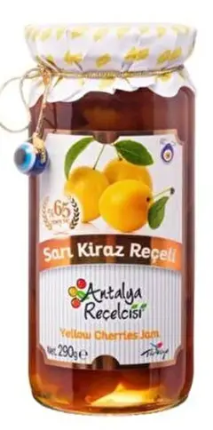 Antalya Reçelcisi Yellow Cherry Jam 290 g